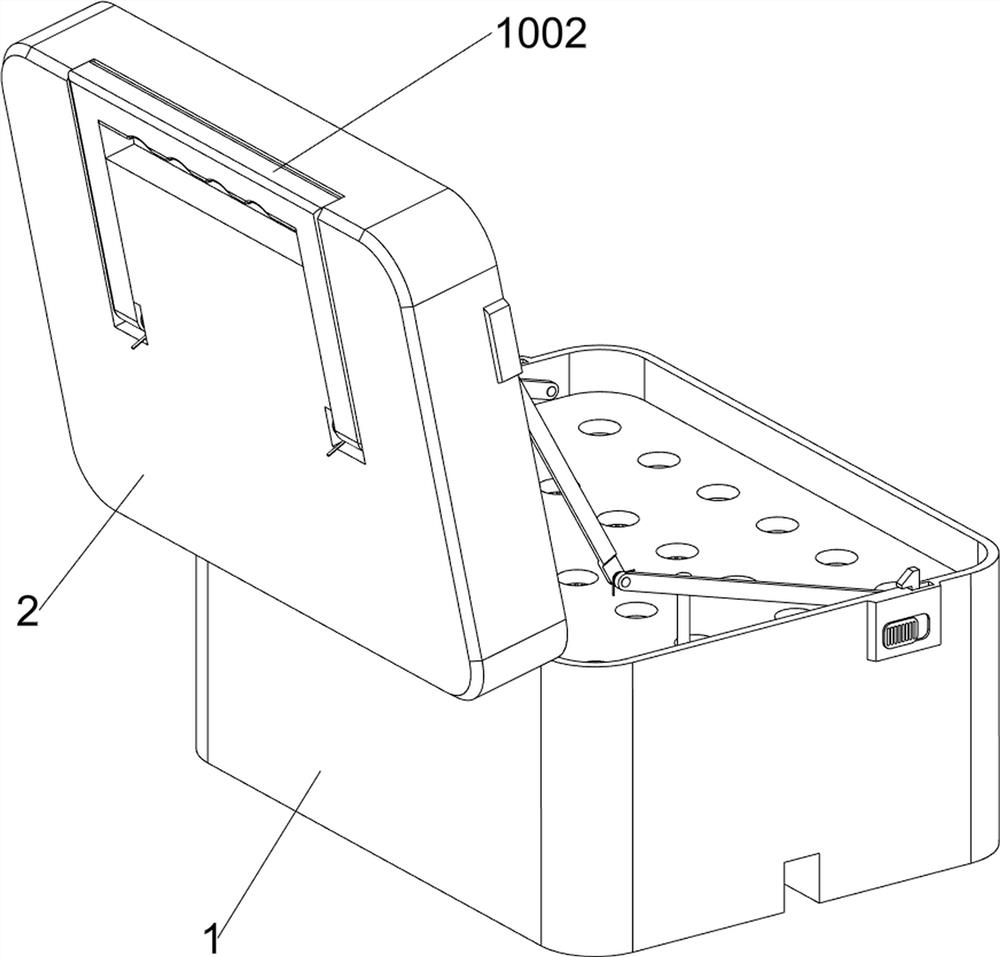 Sample storage device for endocrinology department