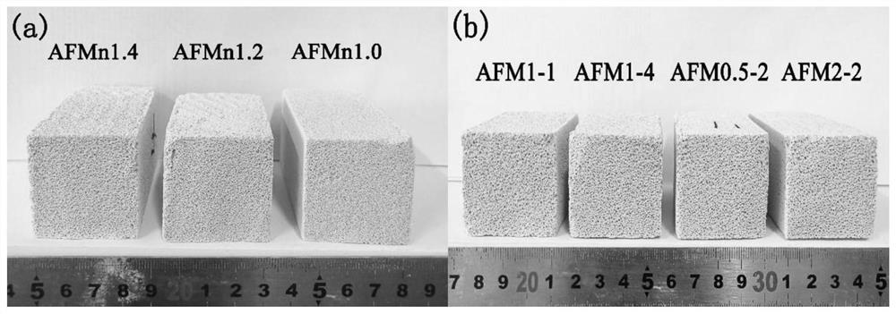 Porous self-supporting zeolite material prepared by acid lithium slag and its preparation method and application