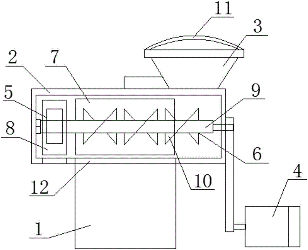 Smashing corn thresher