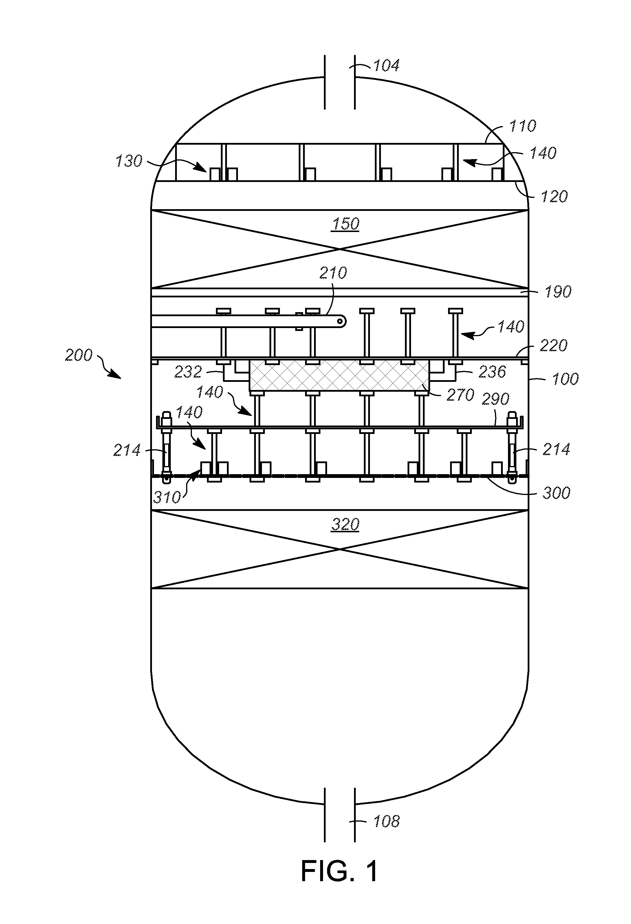 Process for contacting one or more fluids and a reactor relating thereto