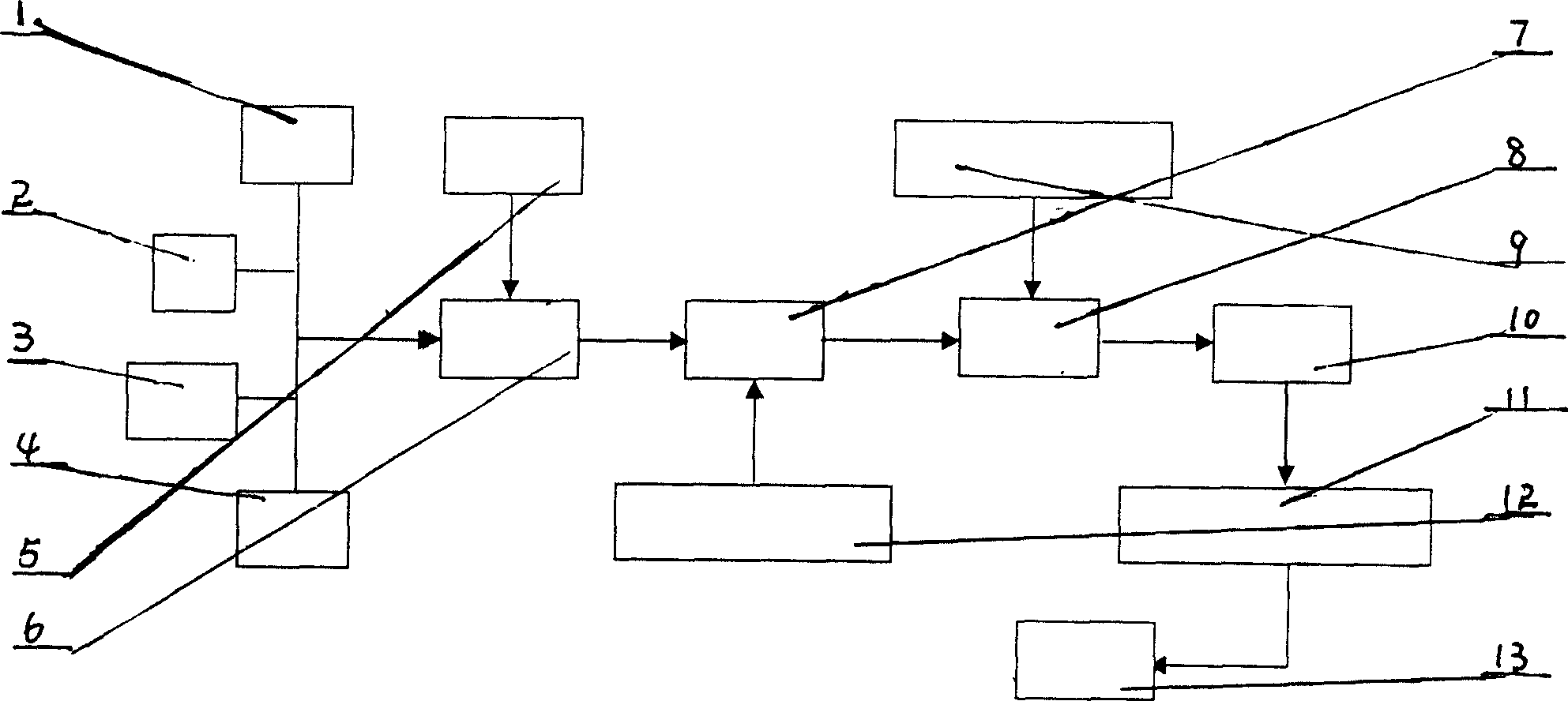 Nano composite water absorbing material, and preparation method