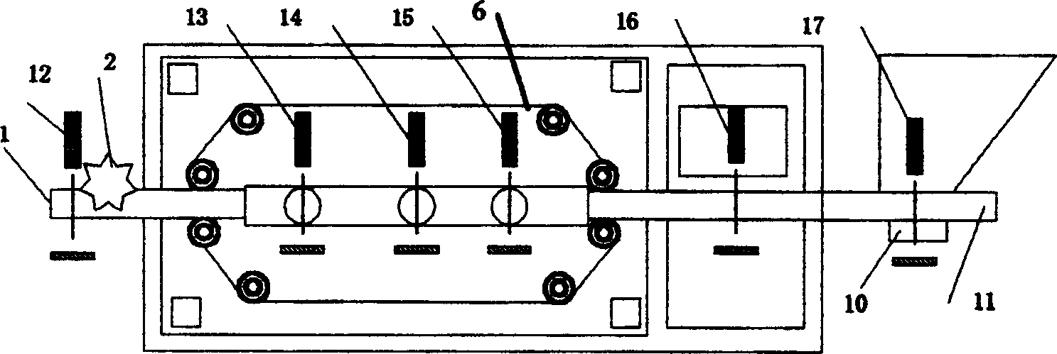 Multiple sensor integrated intelligent transparent container detecting device and method