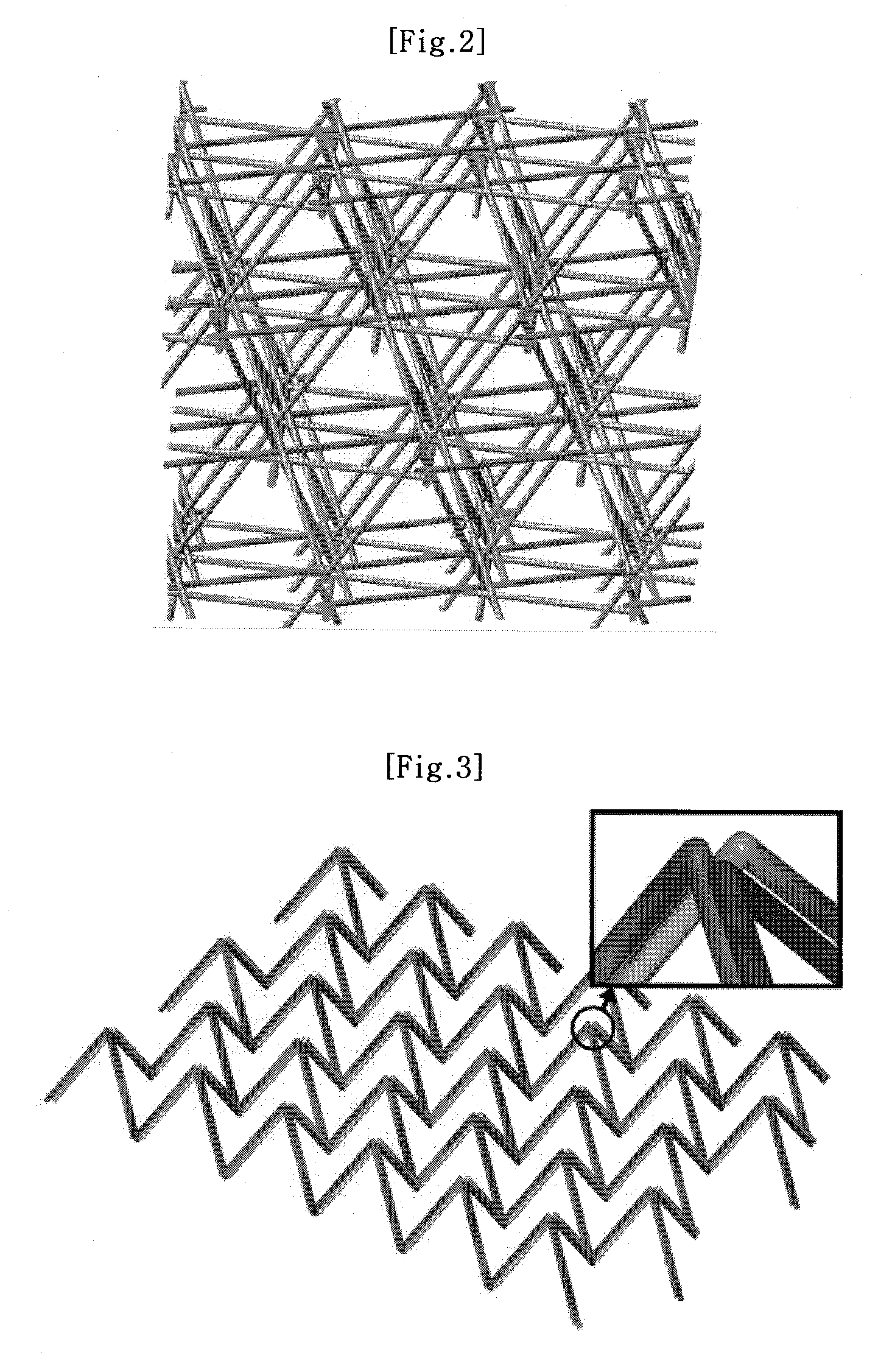 Truss type periodic cellular materials having internal cells, some of which are filled with solid materials