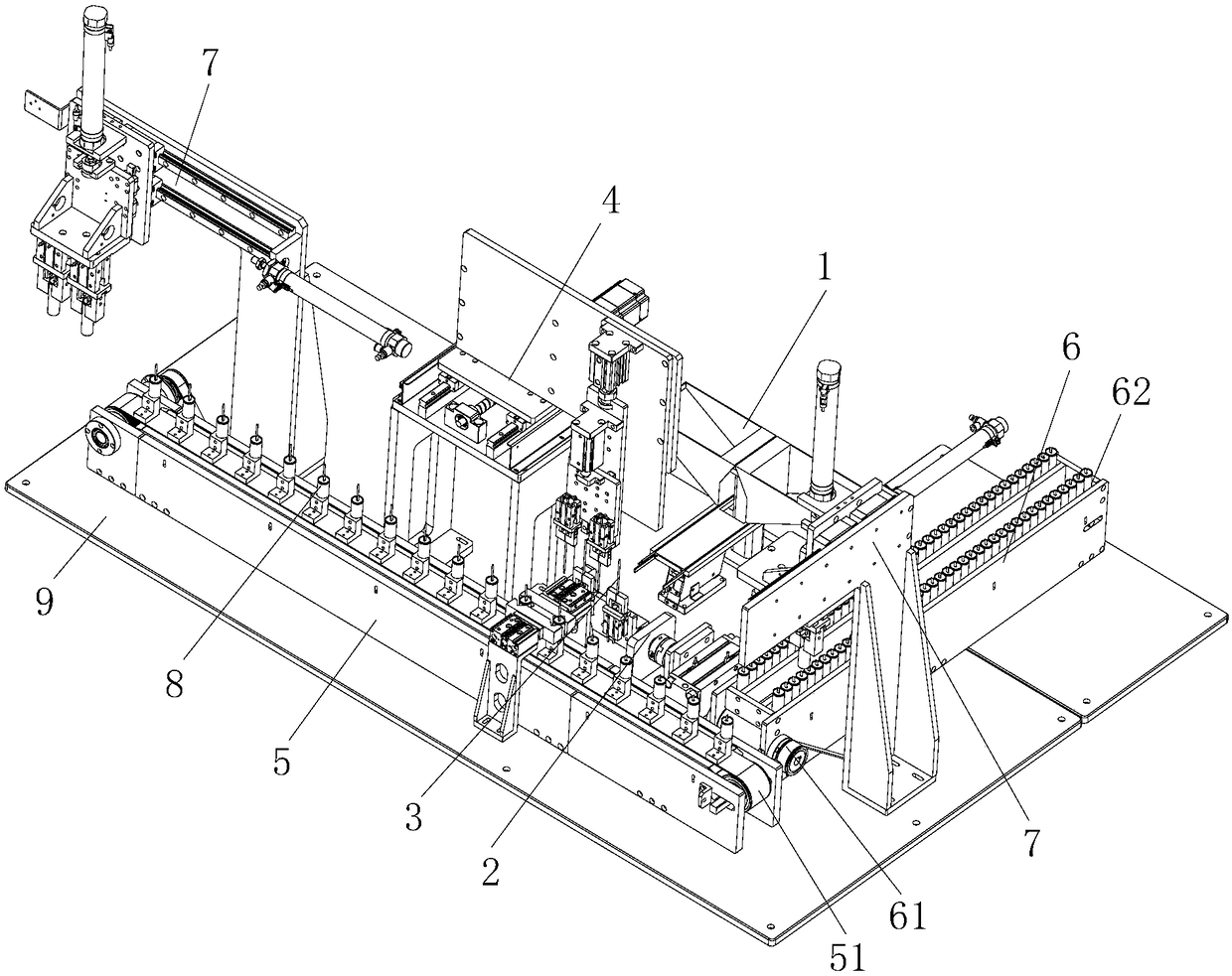 Automatic pin device