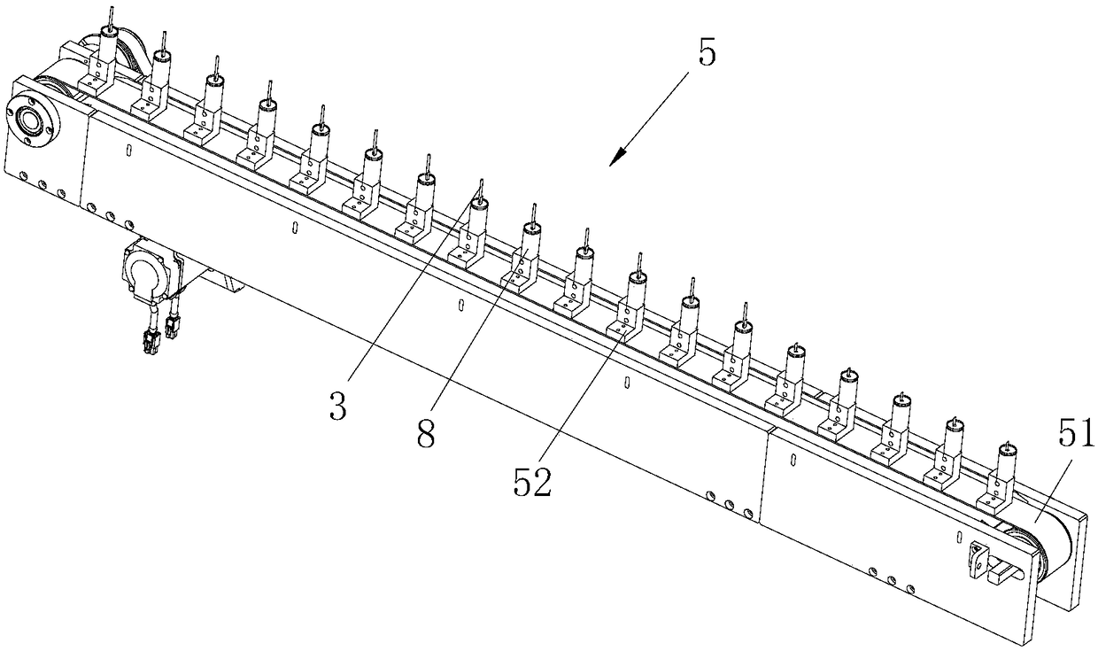 Automatic pin device