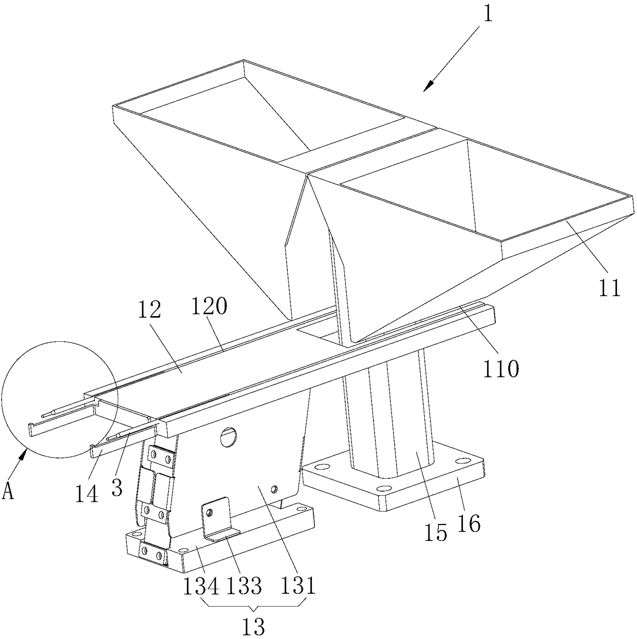 Automatic pin device