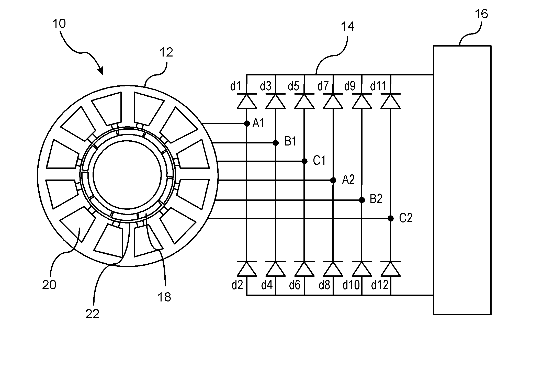 High Torque Density and Low Torque Ripple Actuator System