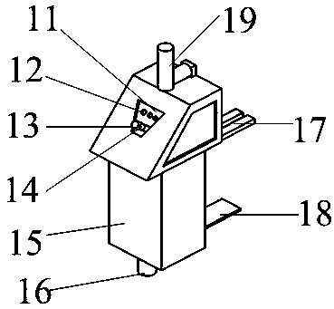 Electrostatic paint spraying gun and using method thereof