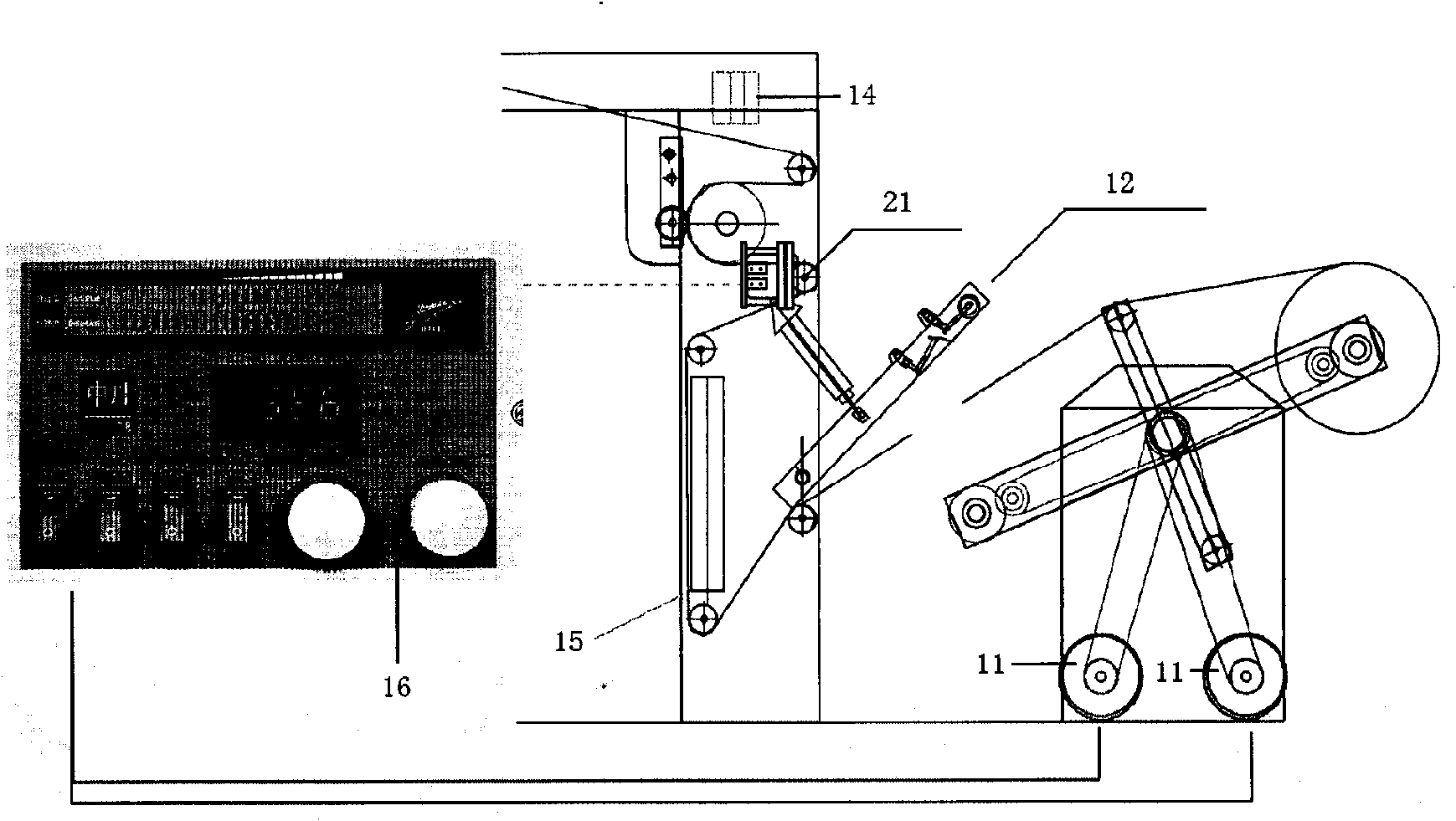 Slip motor automatic control device