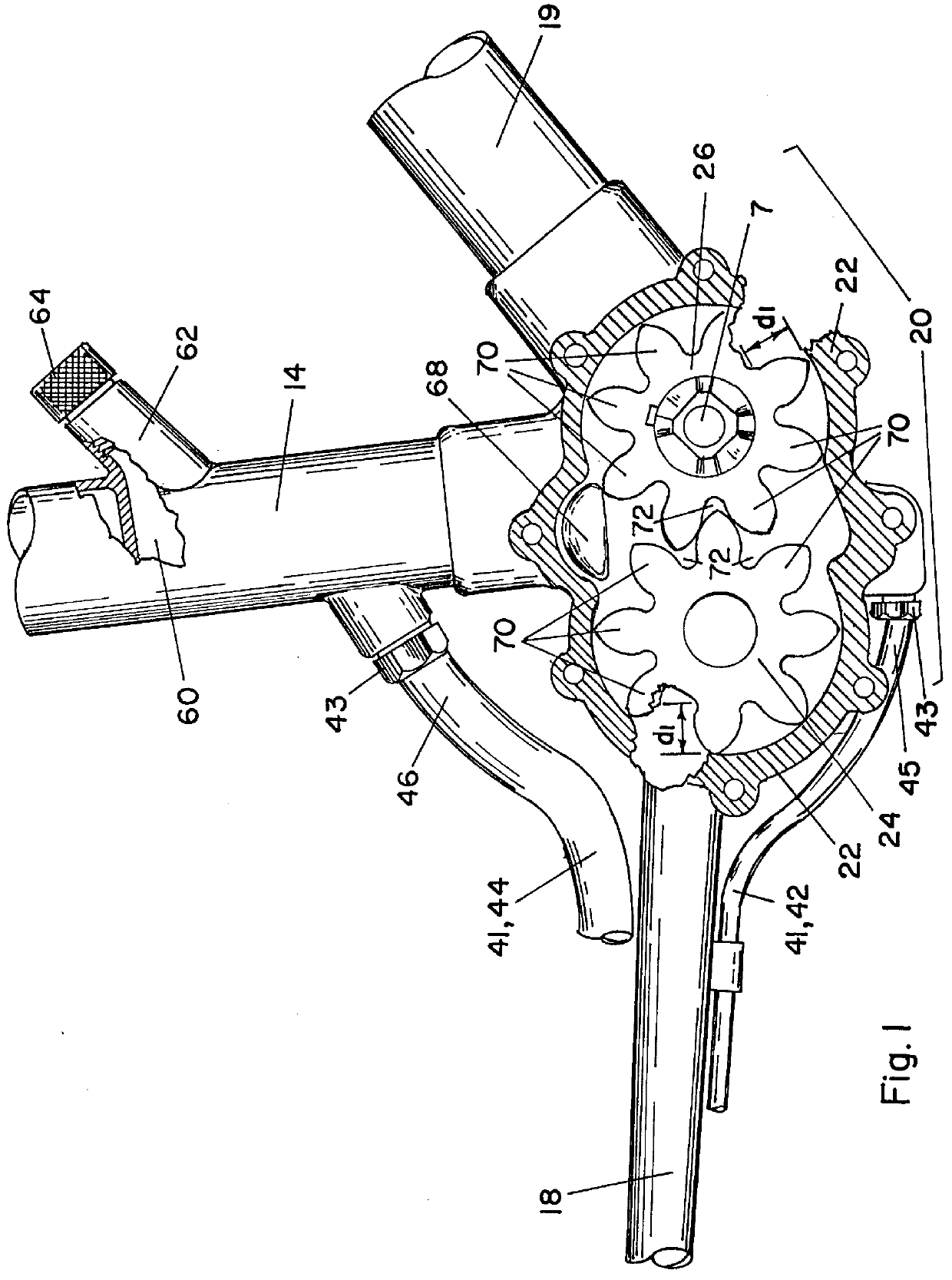 Hydraulic transmission for bicycles