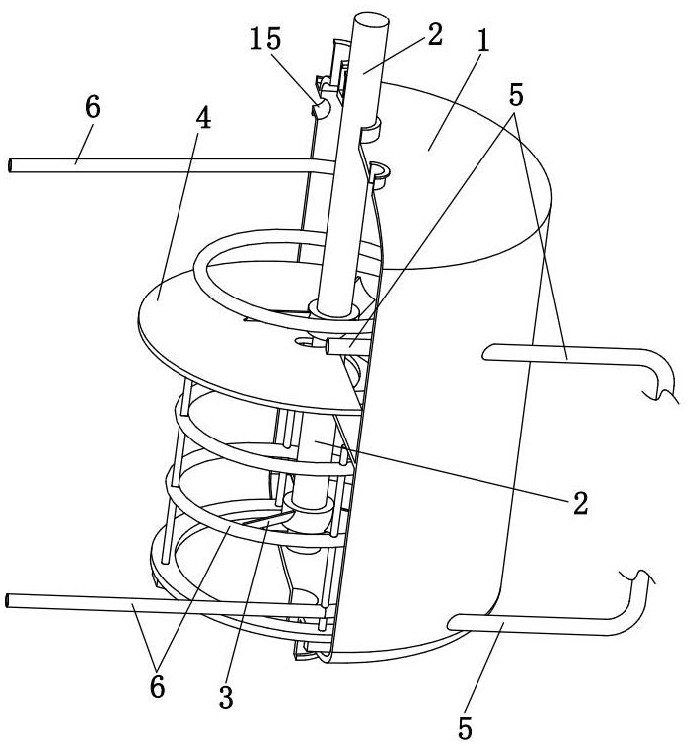 Cationic polymer monomer preparation device