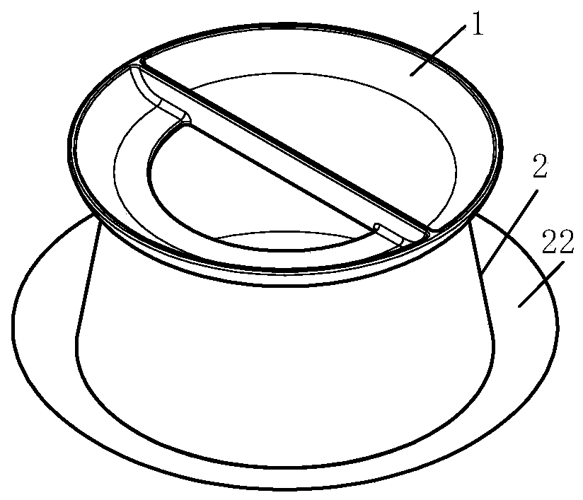 Top utensil for catering, use method of top utensil, tableware and use method of tableware