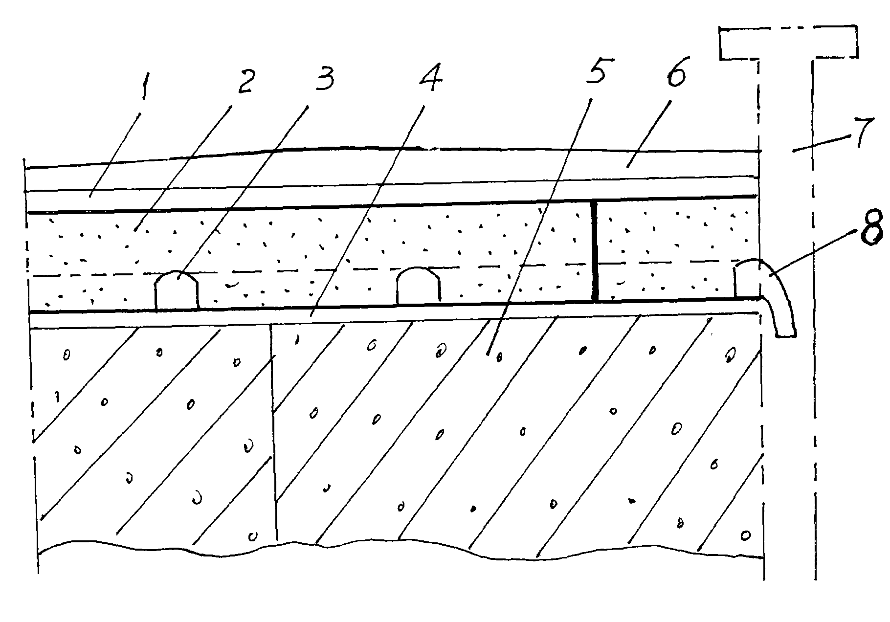 Building waterproof heat-preservation exhaust compound system and construction method thereof