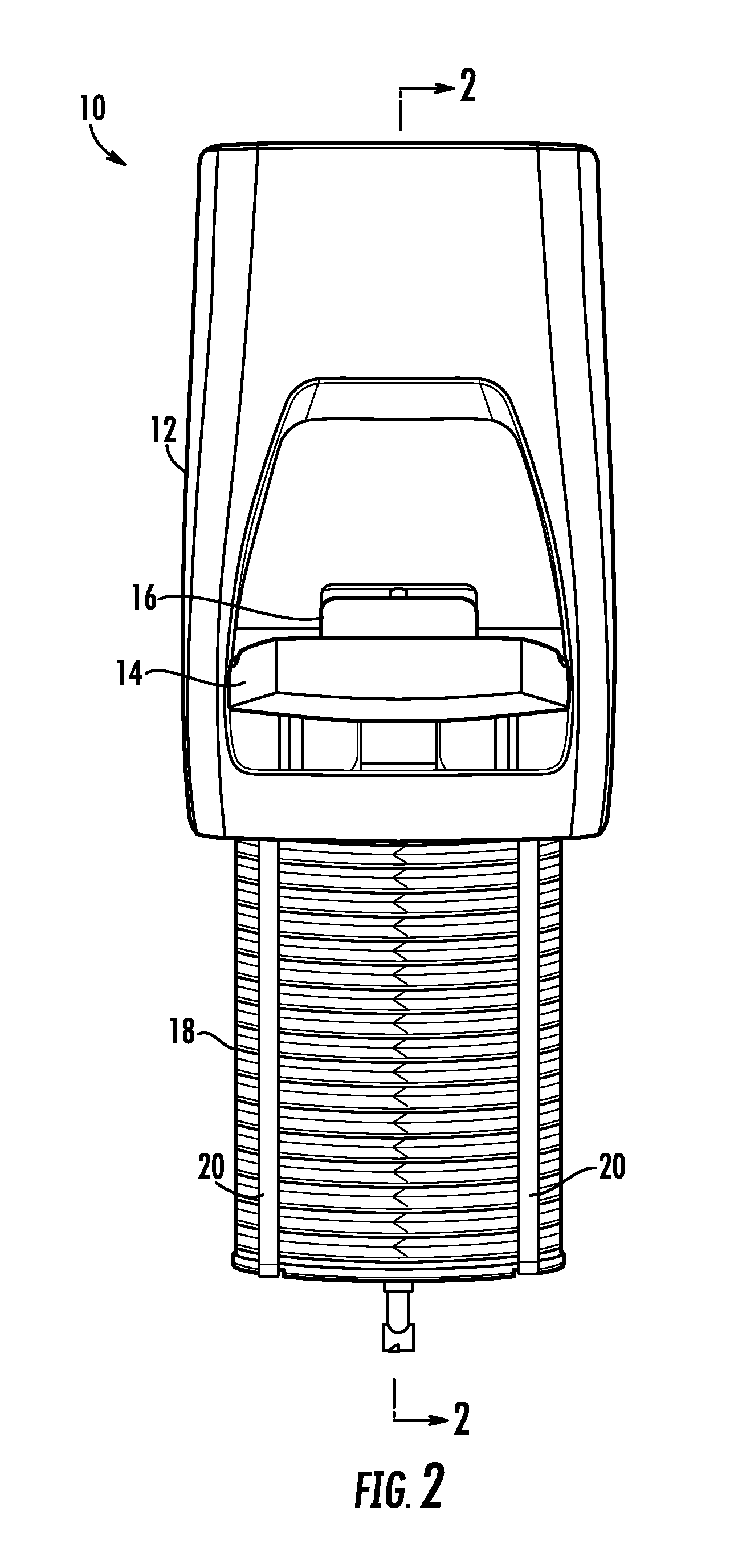 Emergency eyewash station having a peircing mechanism to puncture a sealed fluid bladder