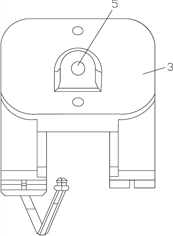 Leakage cable clamp