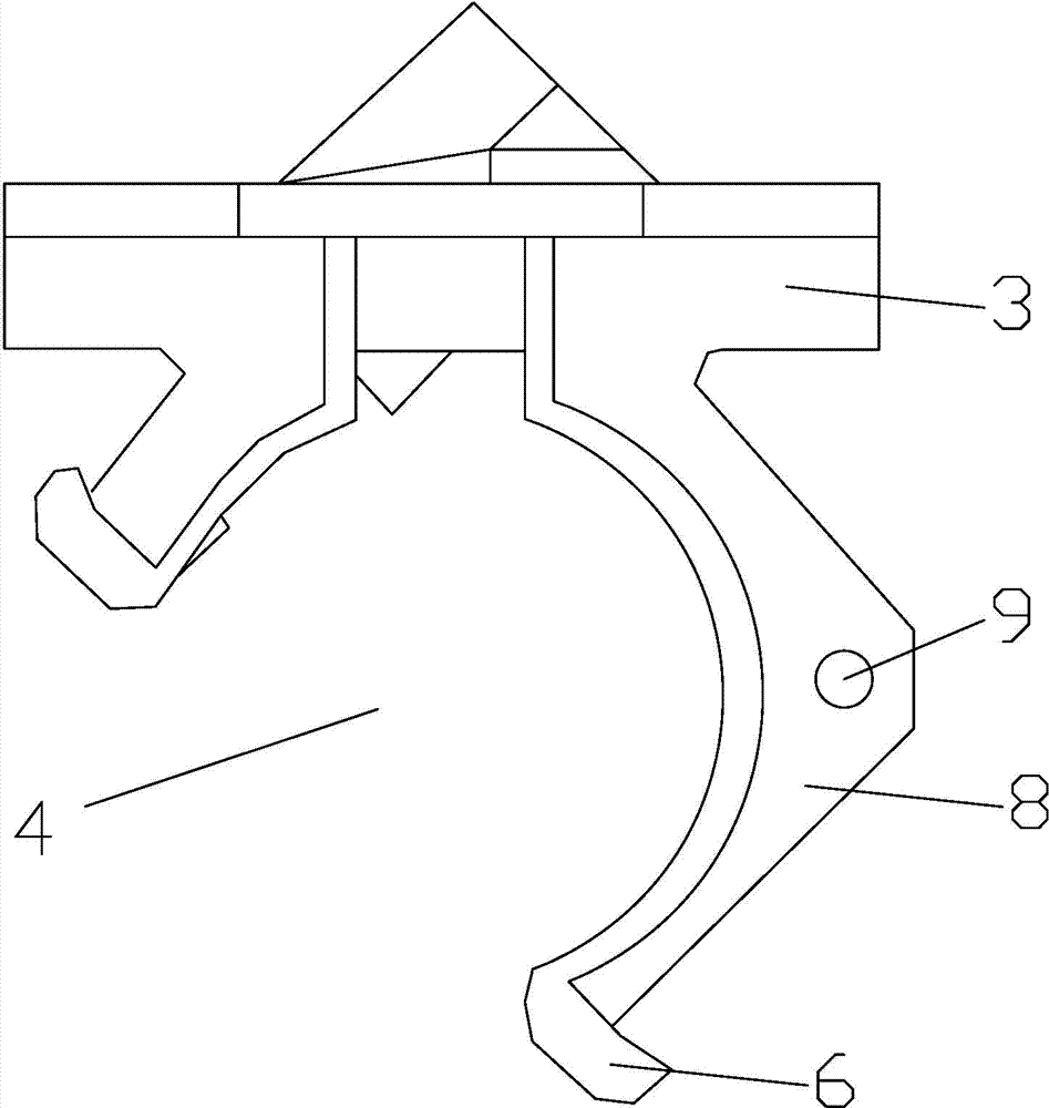 Leakage cable clamp