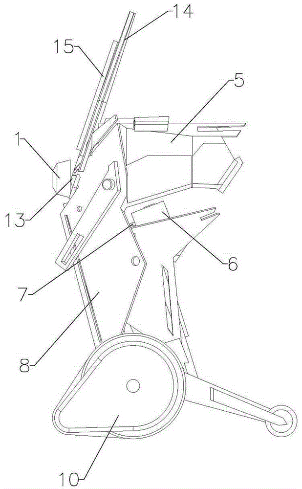 Control method of waypoint type walking robot