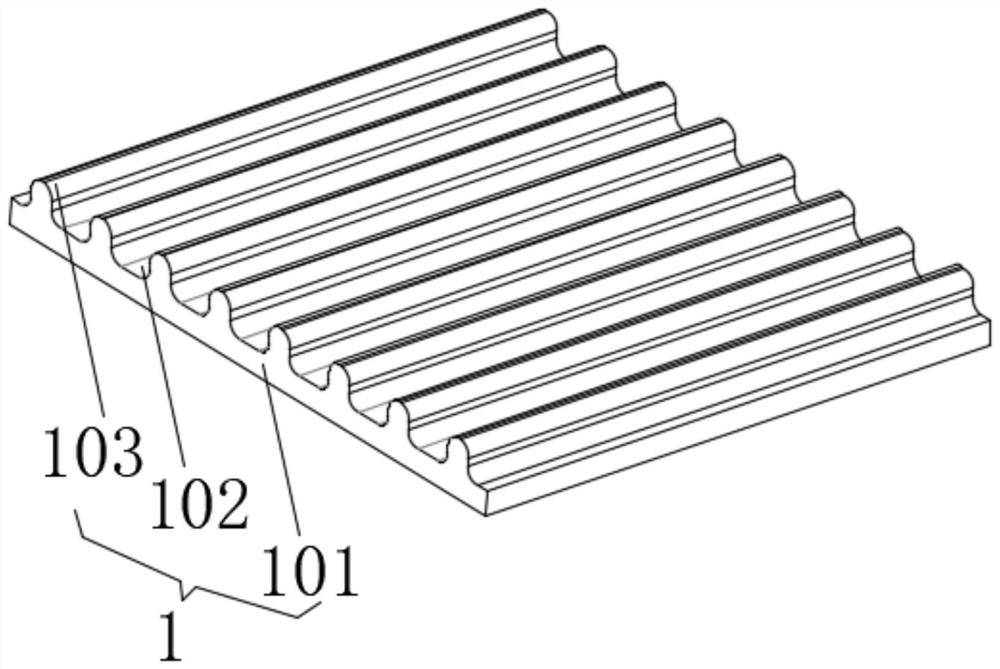 Quick leakage repair structure for special pipe for farmland water-saving irrigation