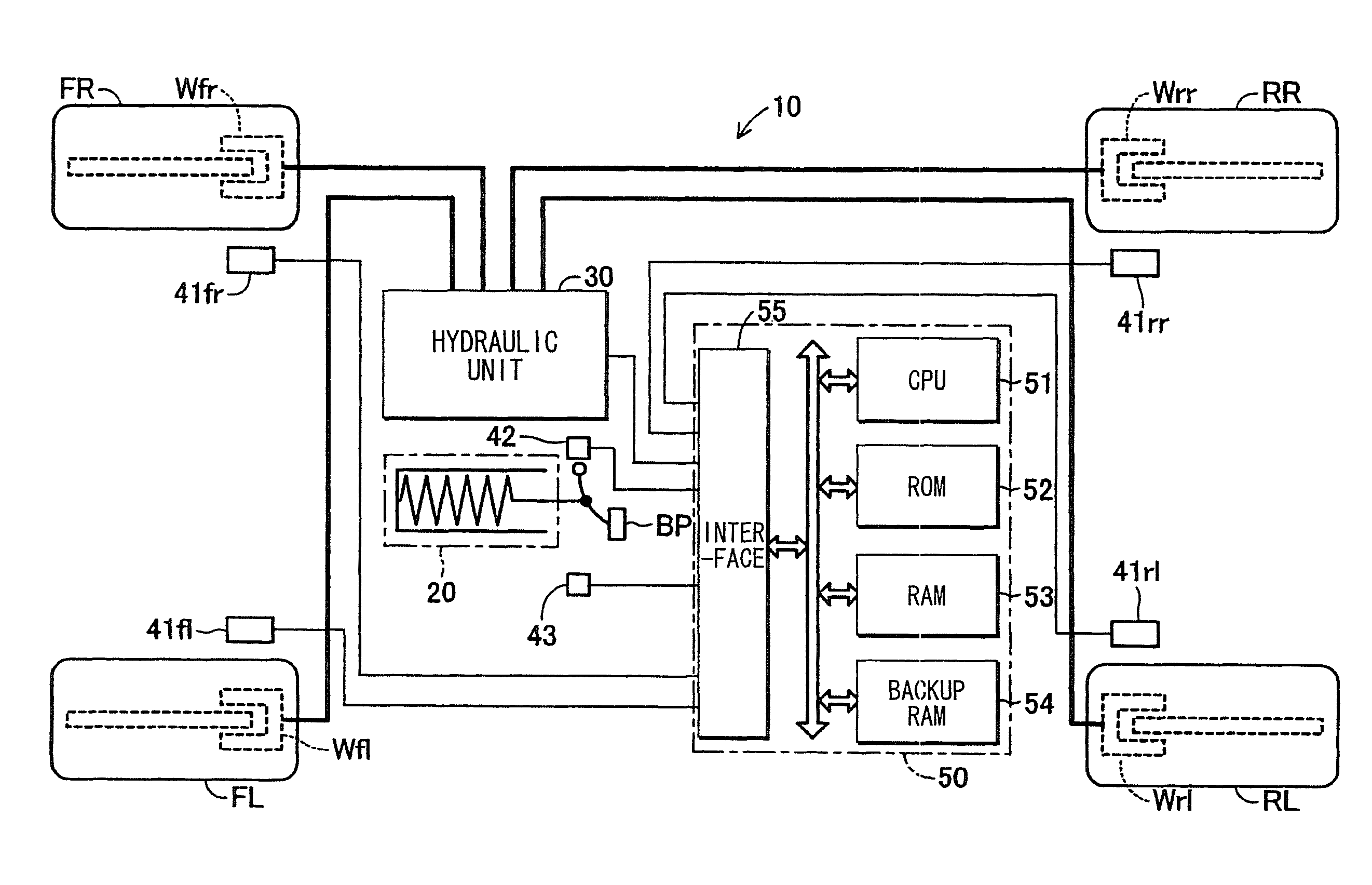 Motion control system for vehicle