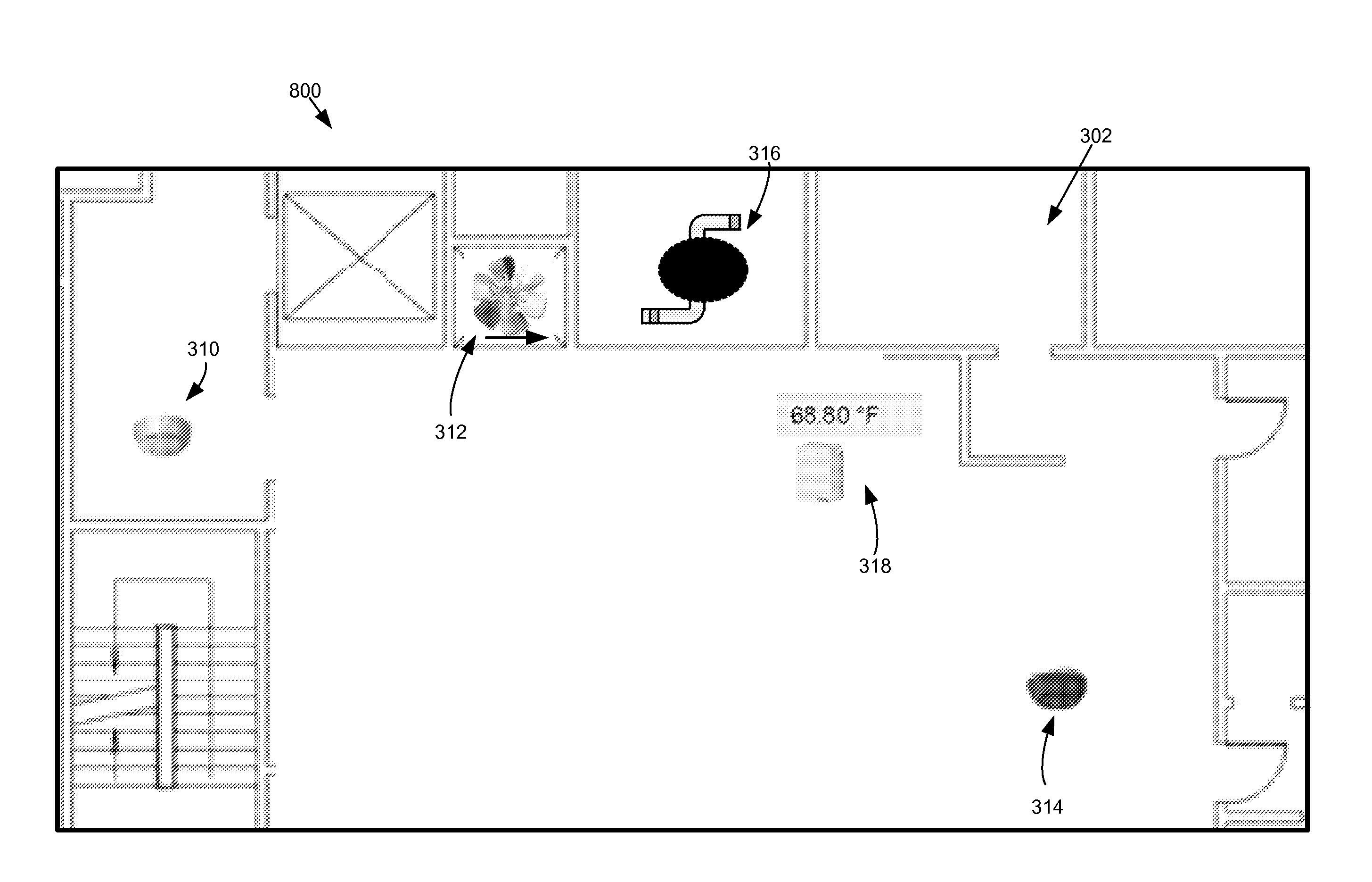 Graphical symbol animation with evaluations for building automation graphics