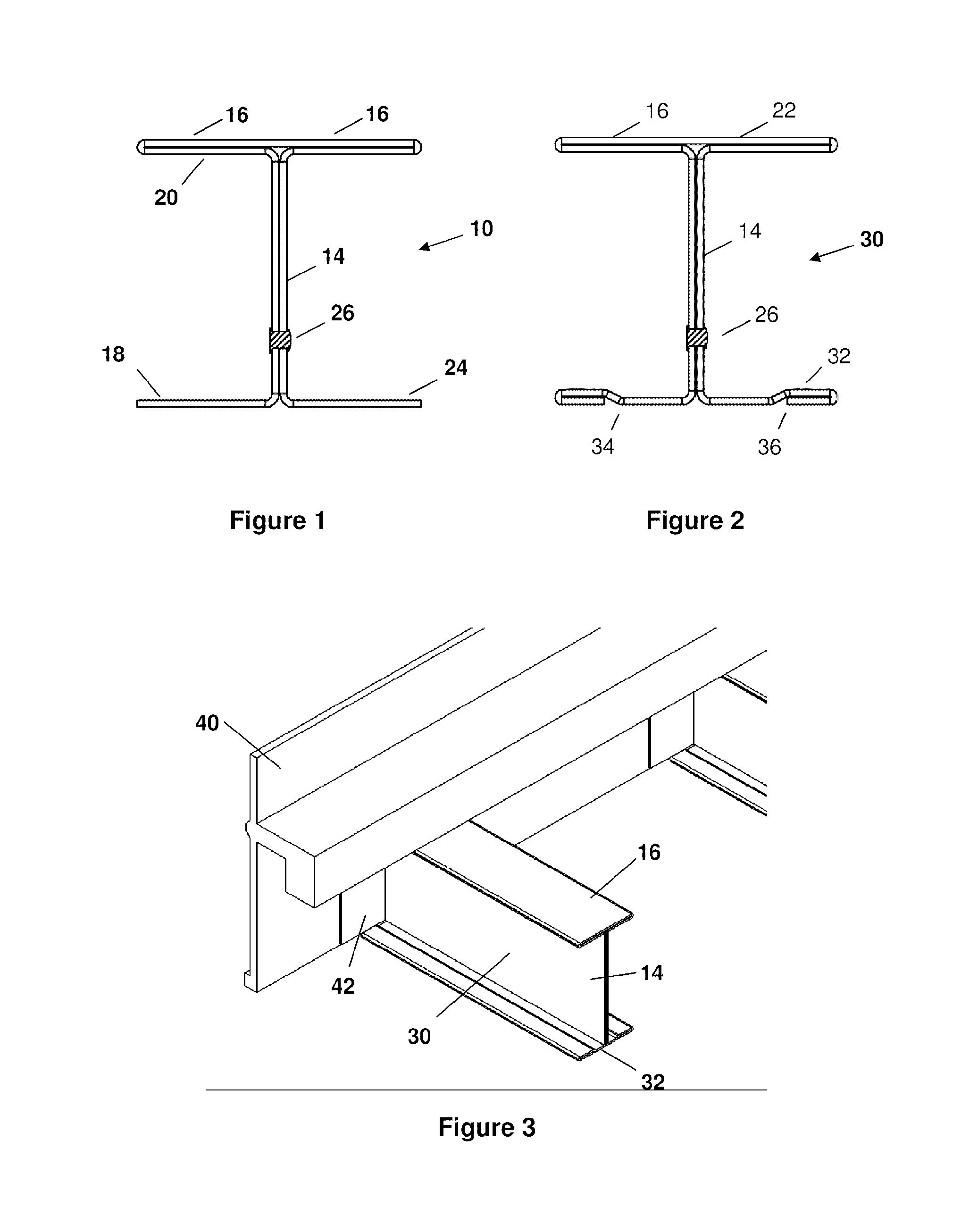 Roll formed steel beam