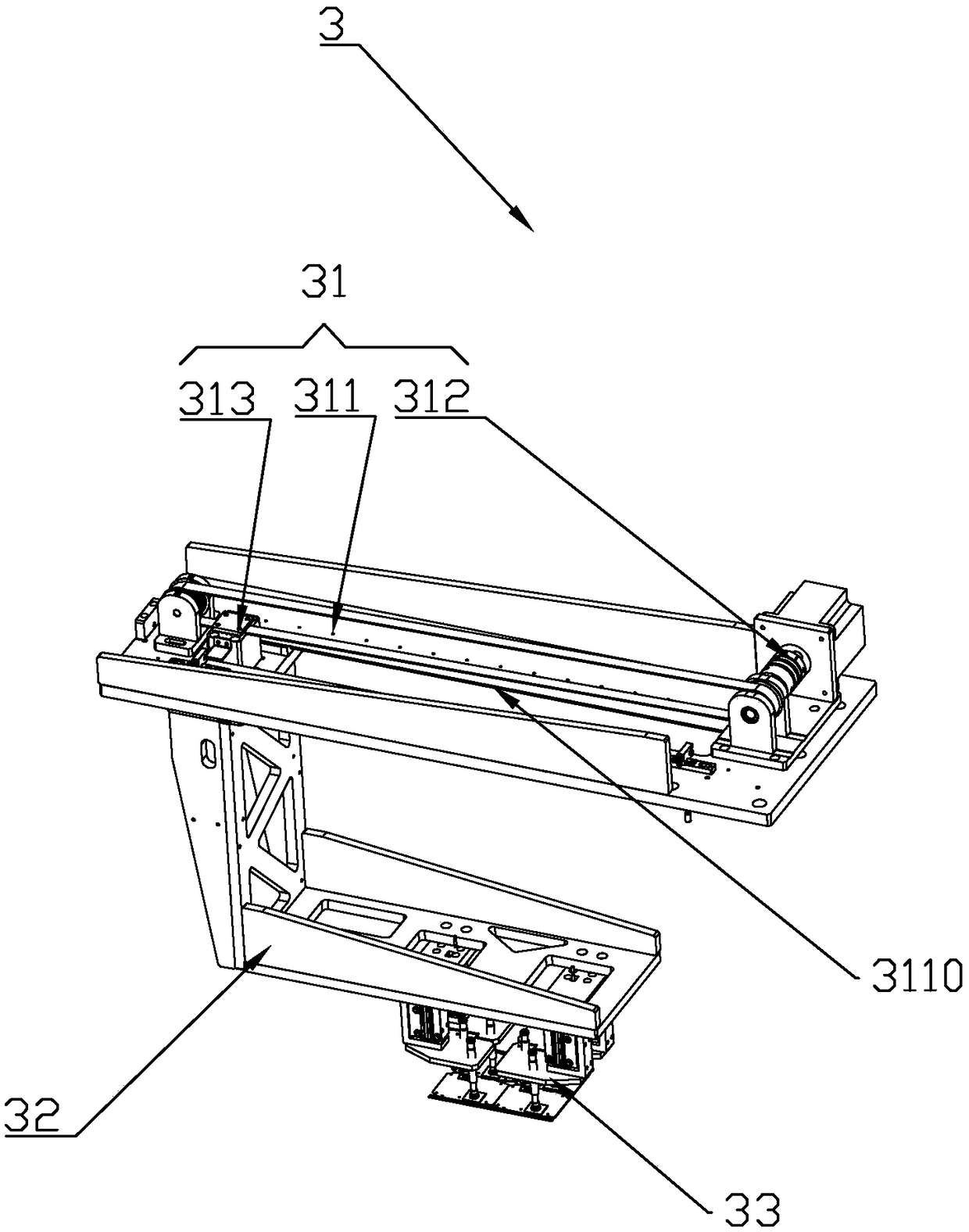 Full-automatic PCB board splitting machine