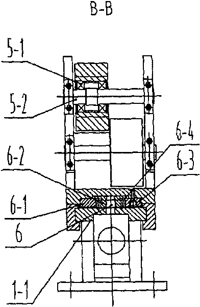 Mandrel-holding device for tube mills