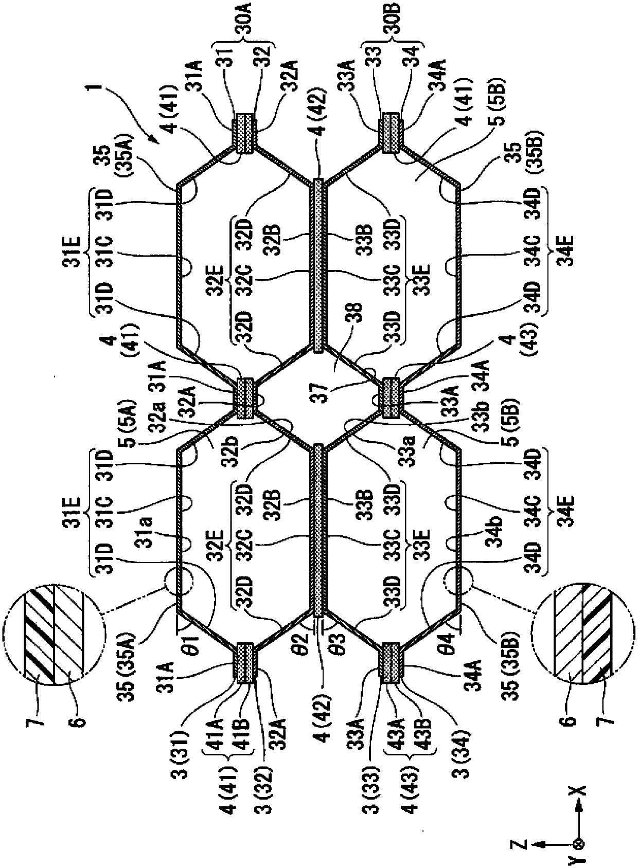 Battery package, assembled battery, and battery device