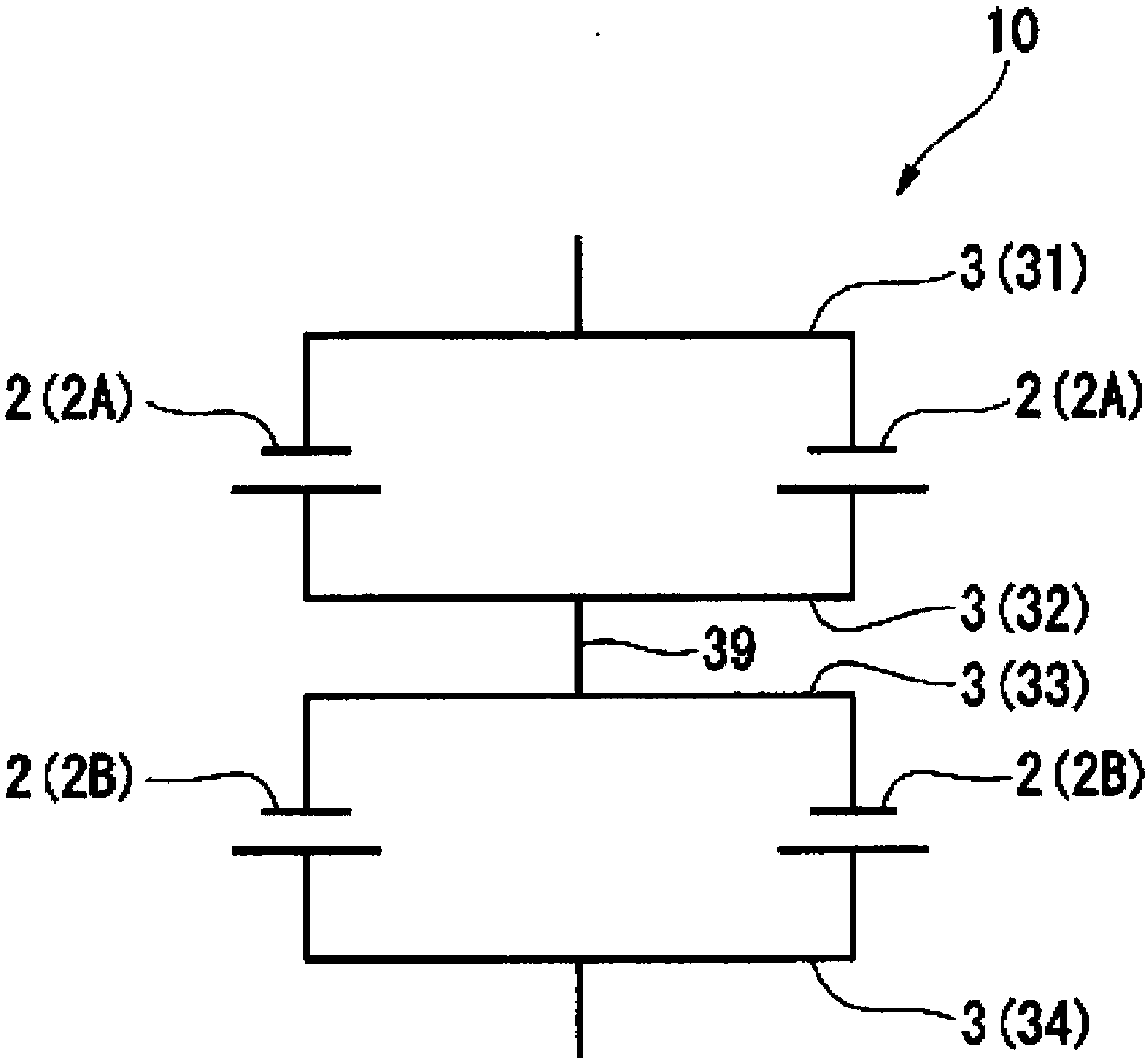 Battery package, assembled battery, and battery device