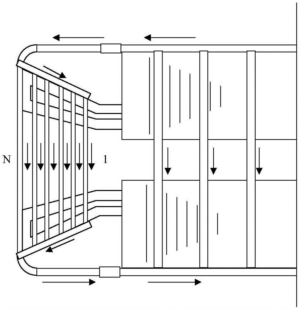 A multi-channel series-parallel water-cooling system for motors