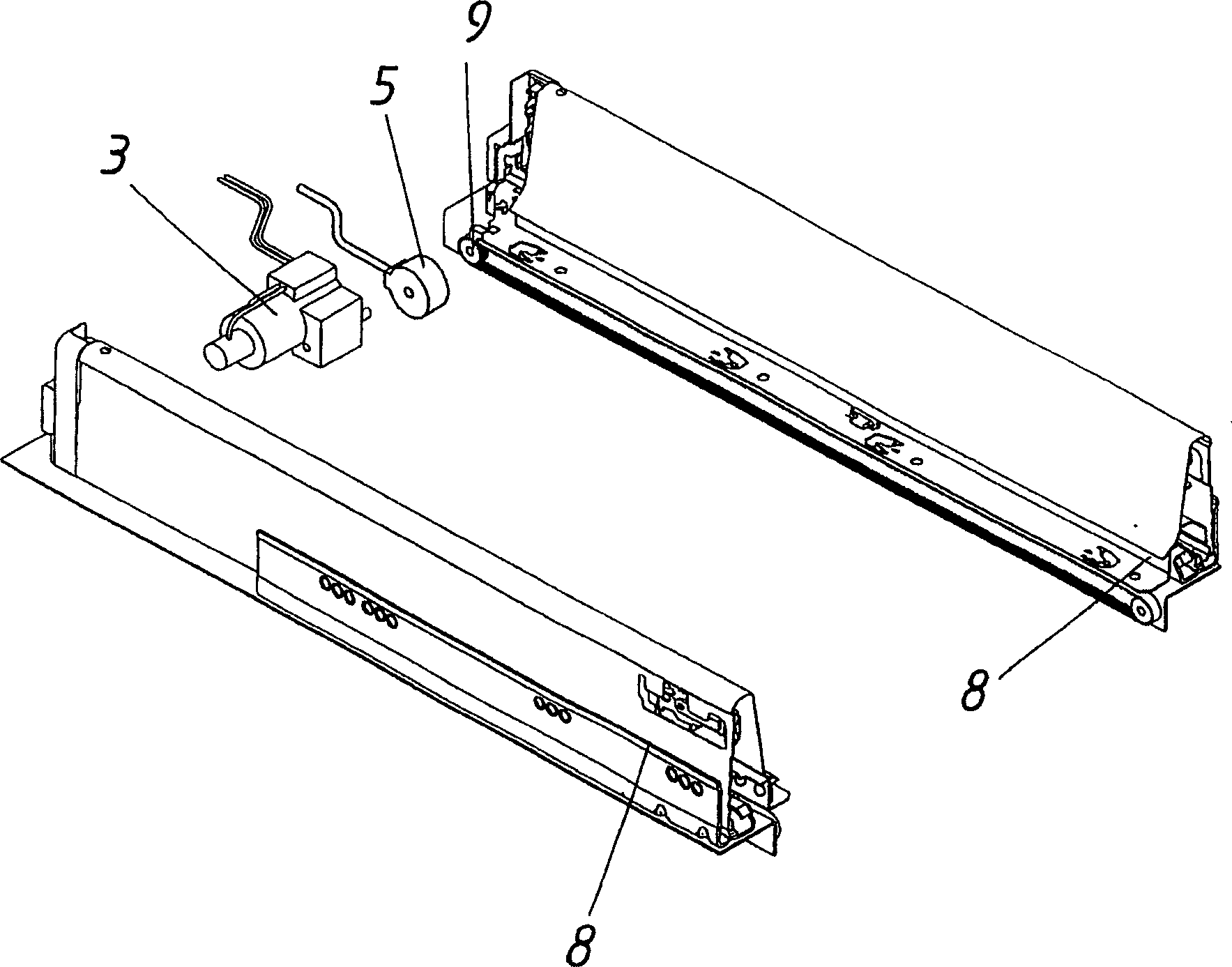 Method for driving a movable part of a piece of furniture