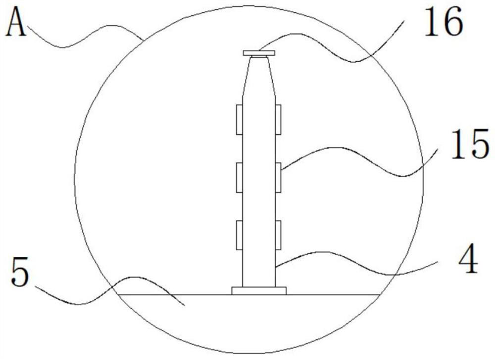 Energy-saving drying device for inner wall of pipeline