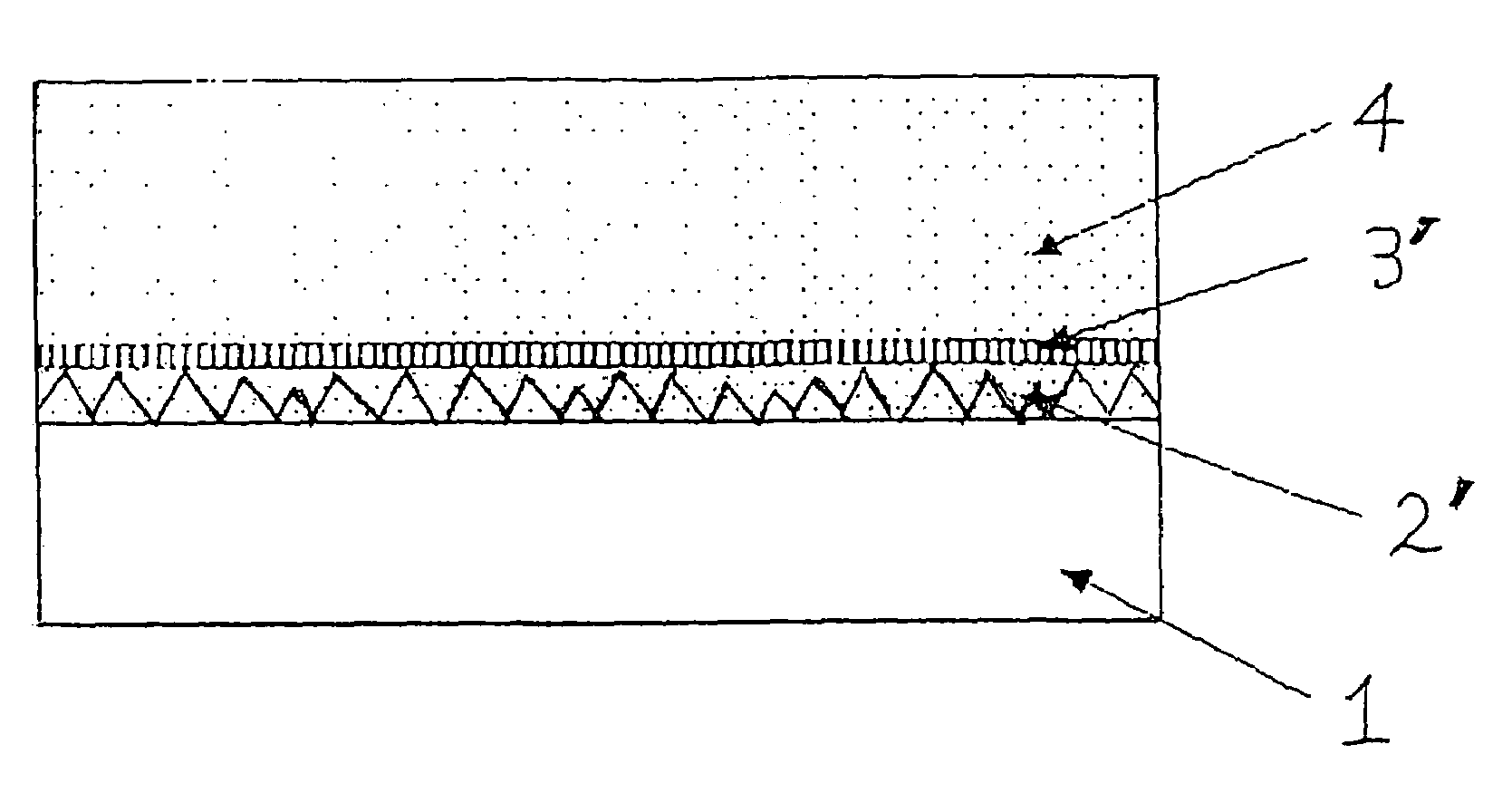 Epitaxially grown nitride-based compound semiconductor crystal substrate structure with low dislocation density