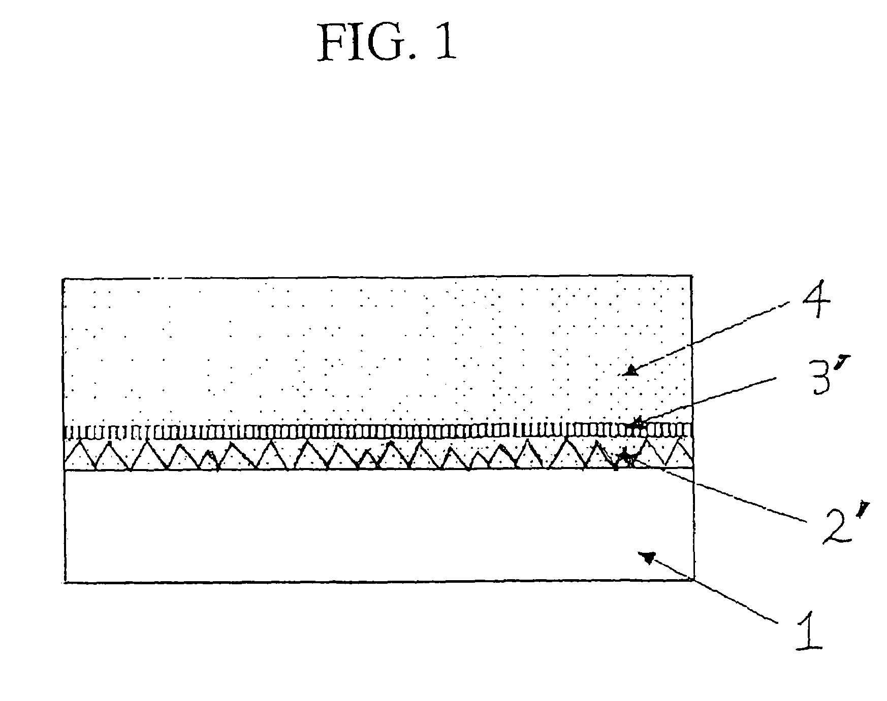 Epitaxially grown nitride-based compound semiconductor crystal substrate structure with low dislocation density