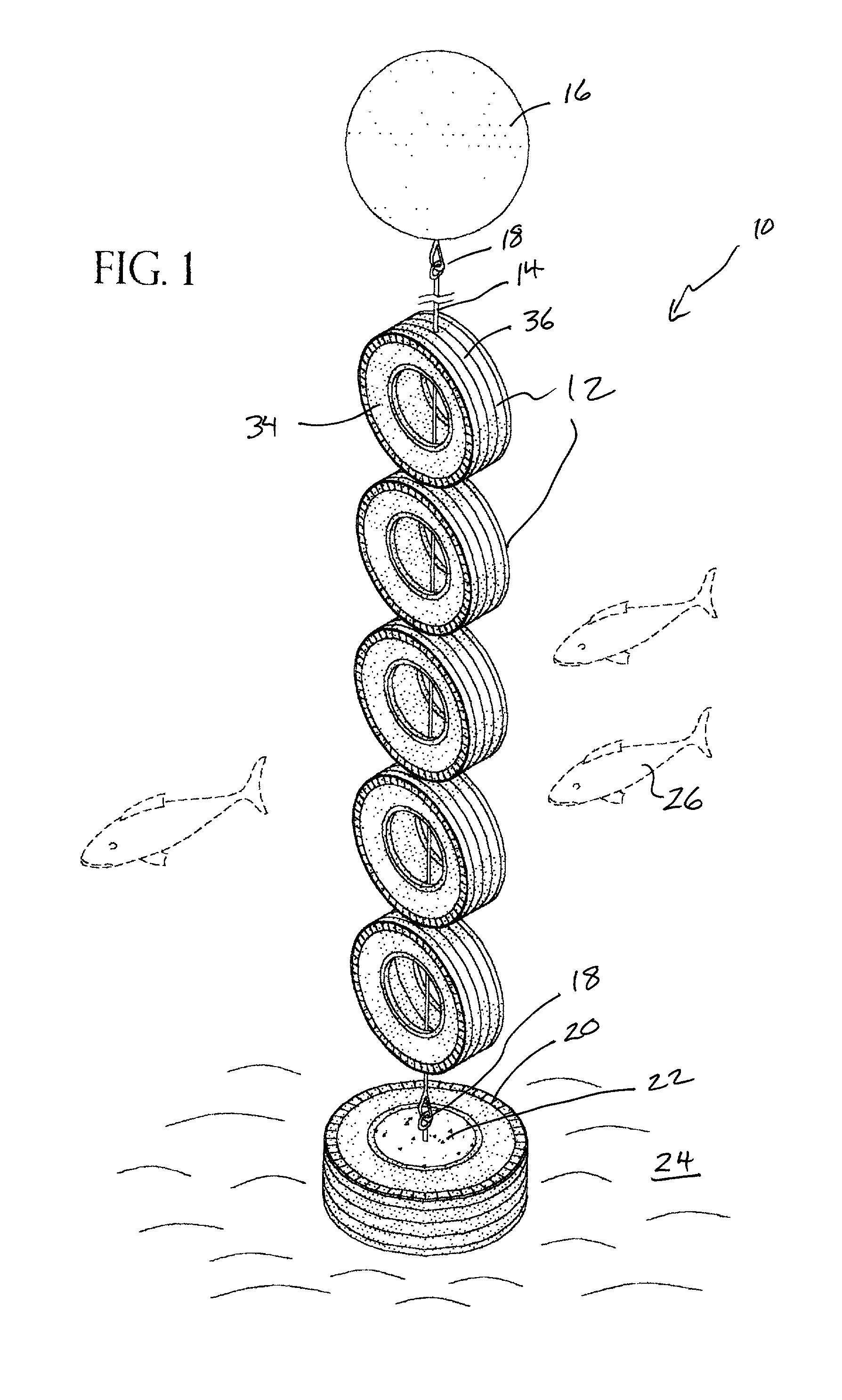 Apparatus for artificial reef