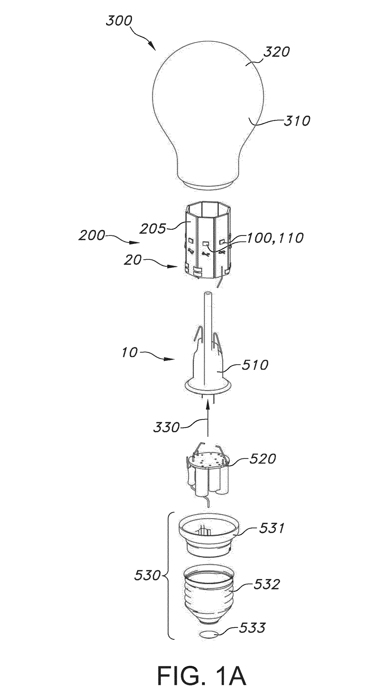 Barrier layer delaying oxygen depletion in sealed gas-filled LED lamps