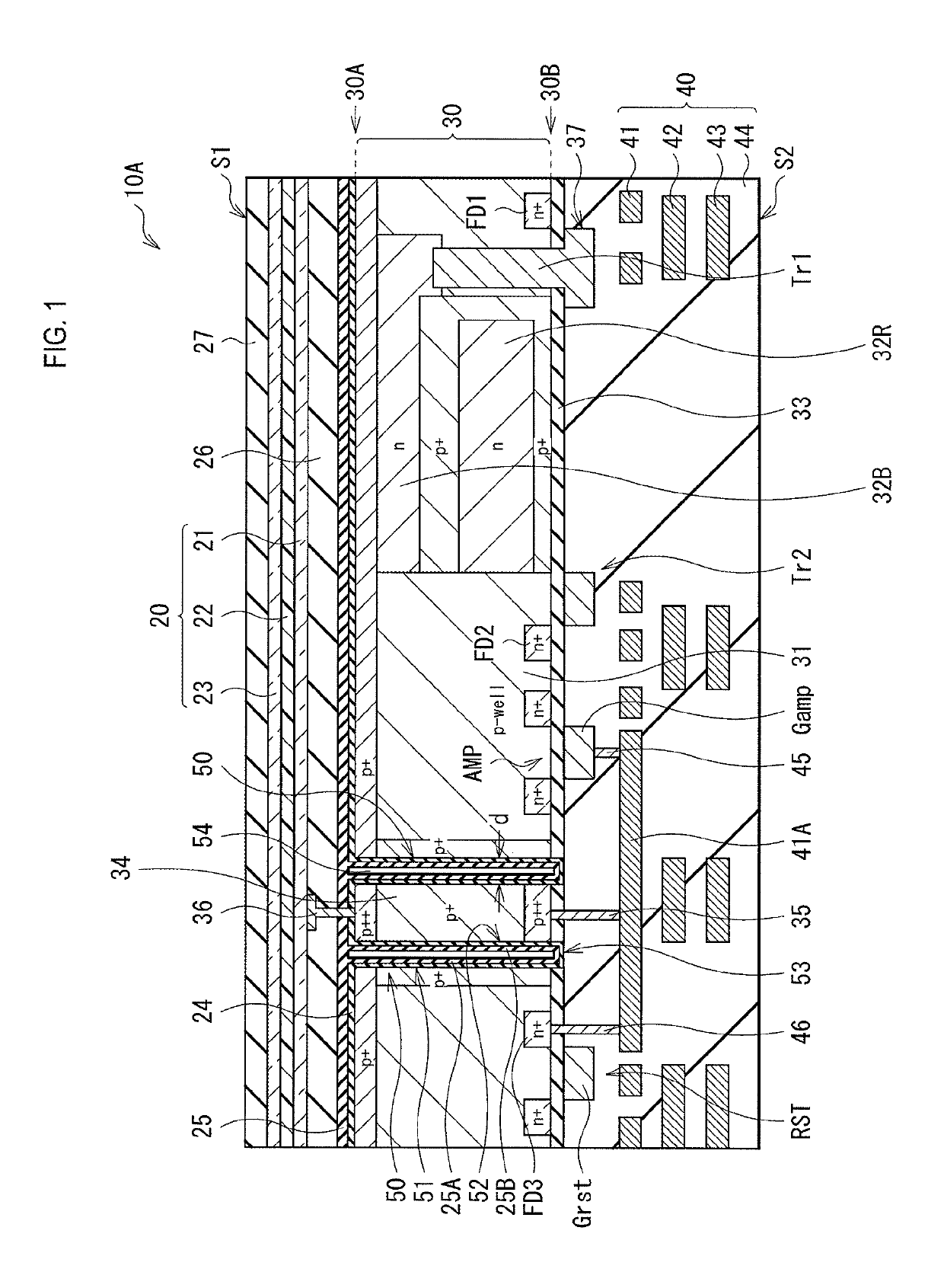 Photoelectric conversion element and solid-state imaging apparatus