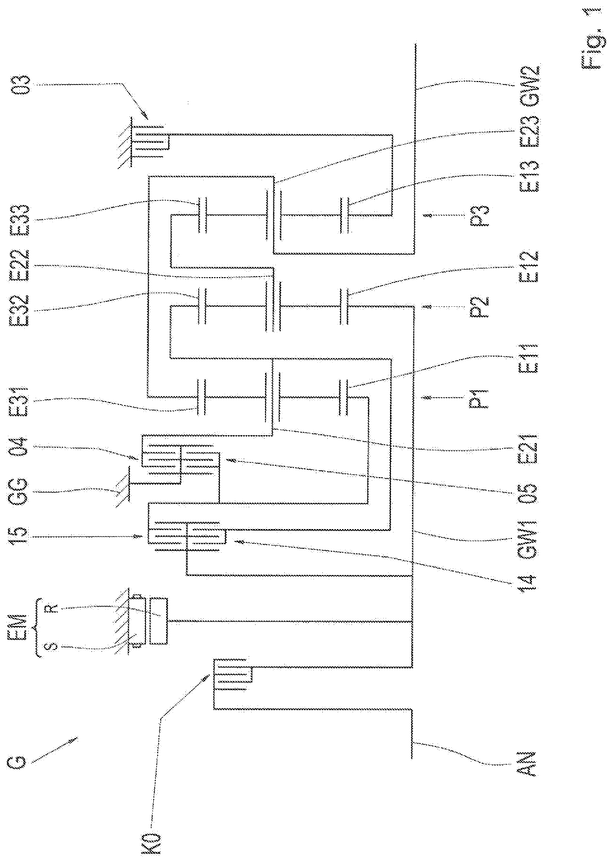 Transmission for a Motor Vehicle