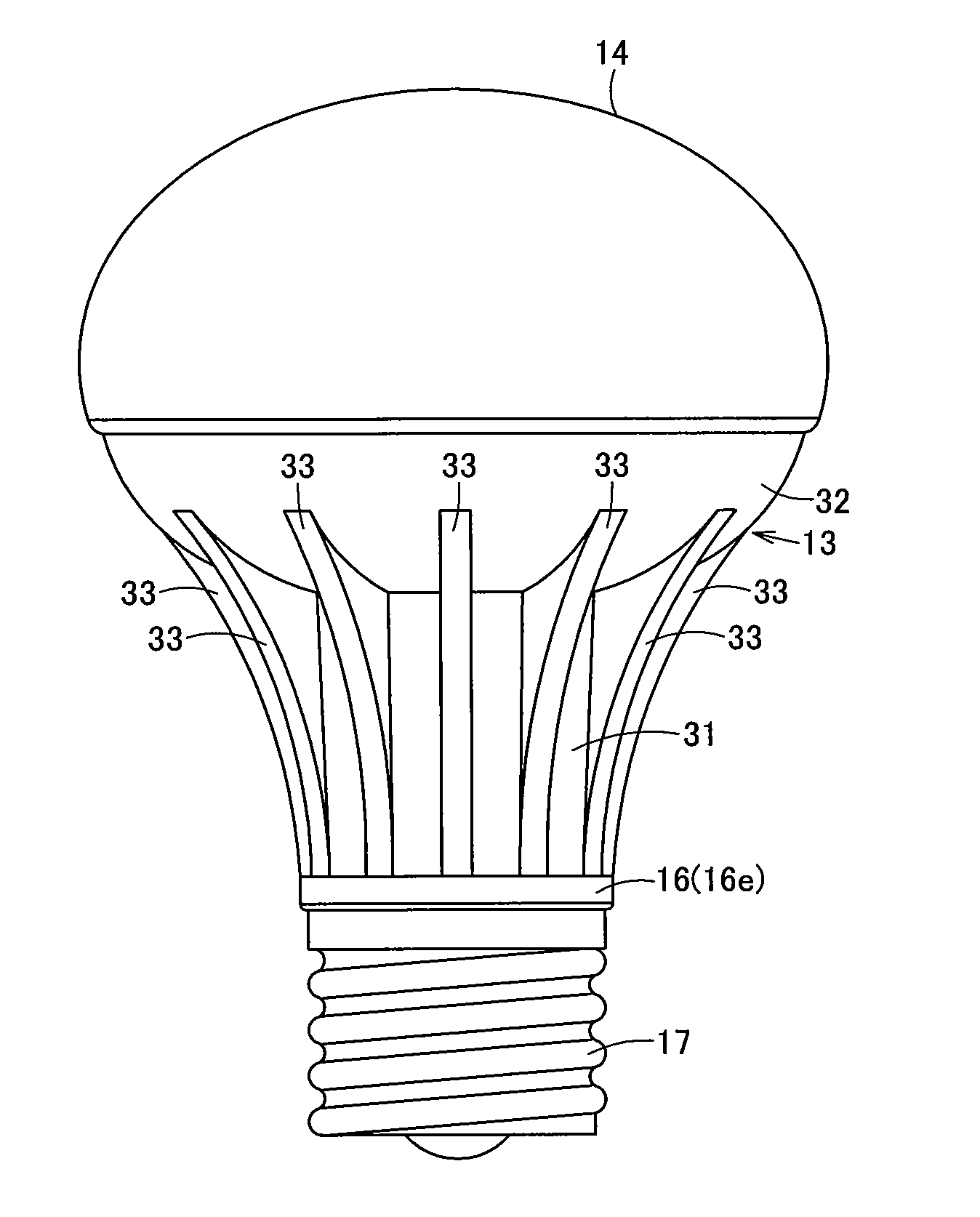 Lamp and lighting equipment