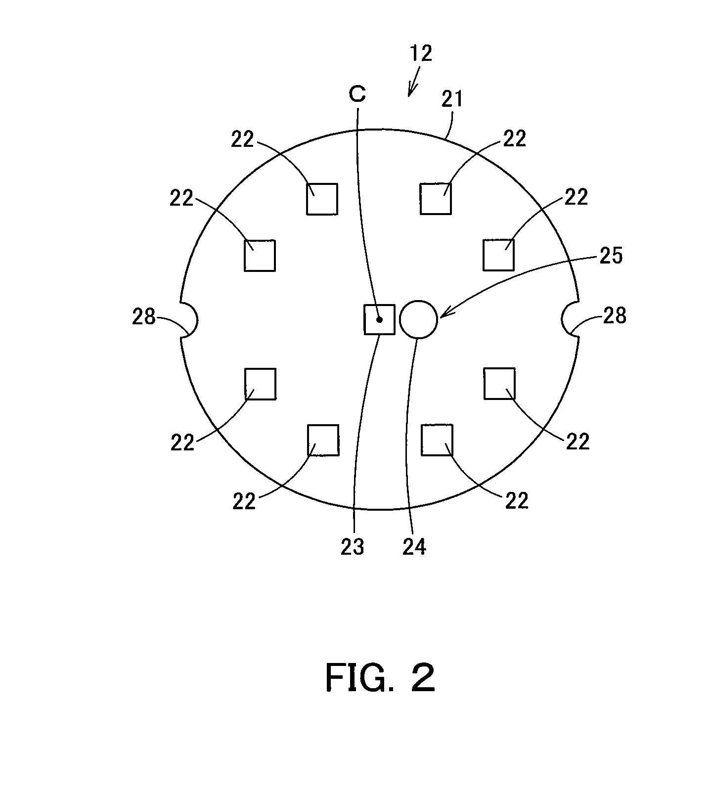 Lamp and lighting equipment