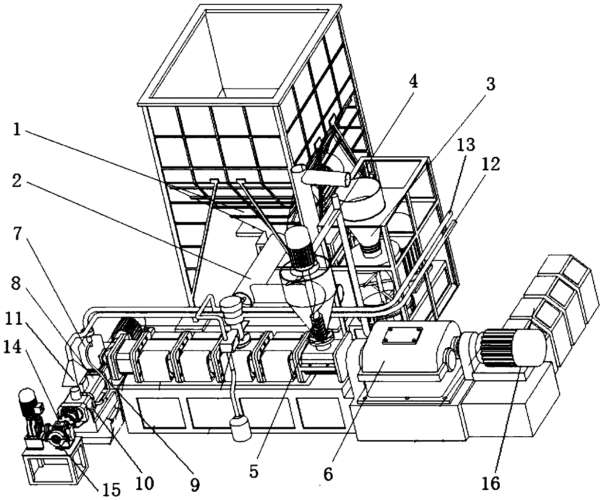 Waste rubber low-temperature regeneration equipment