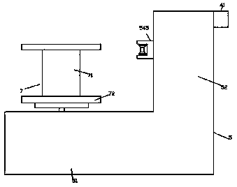 Convenient type winding mechanism for textile