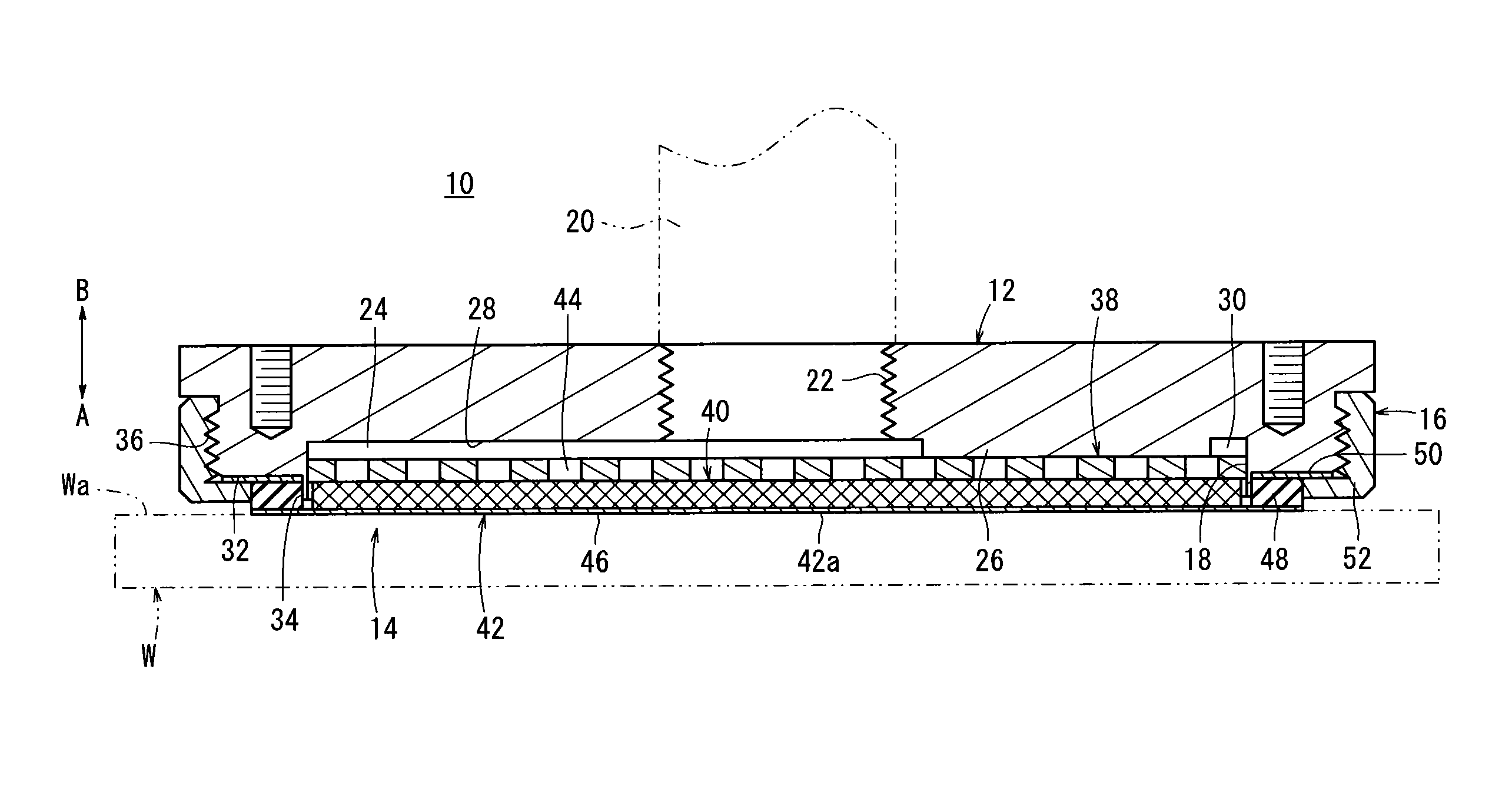 Vacuum suction apparatus