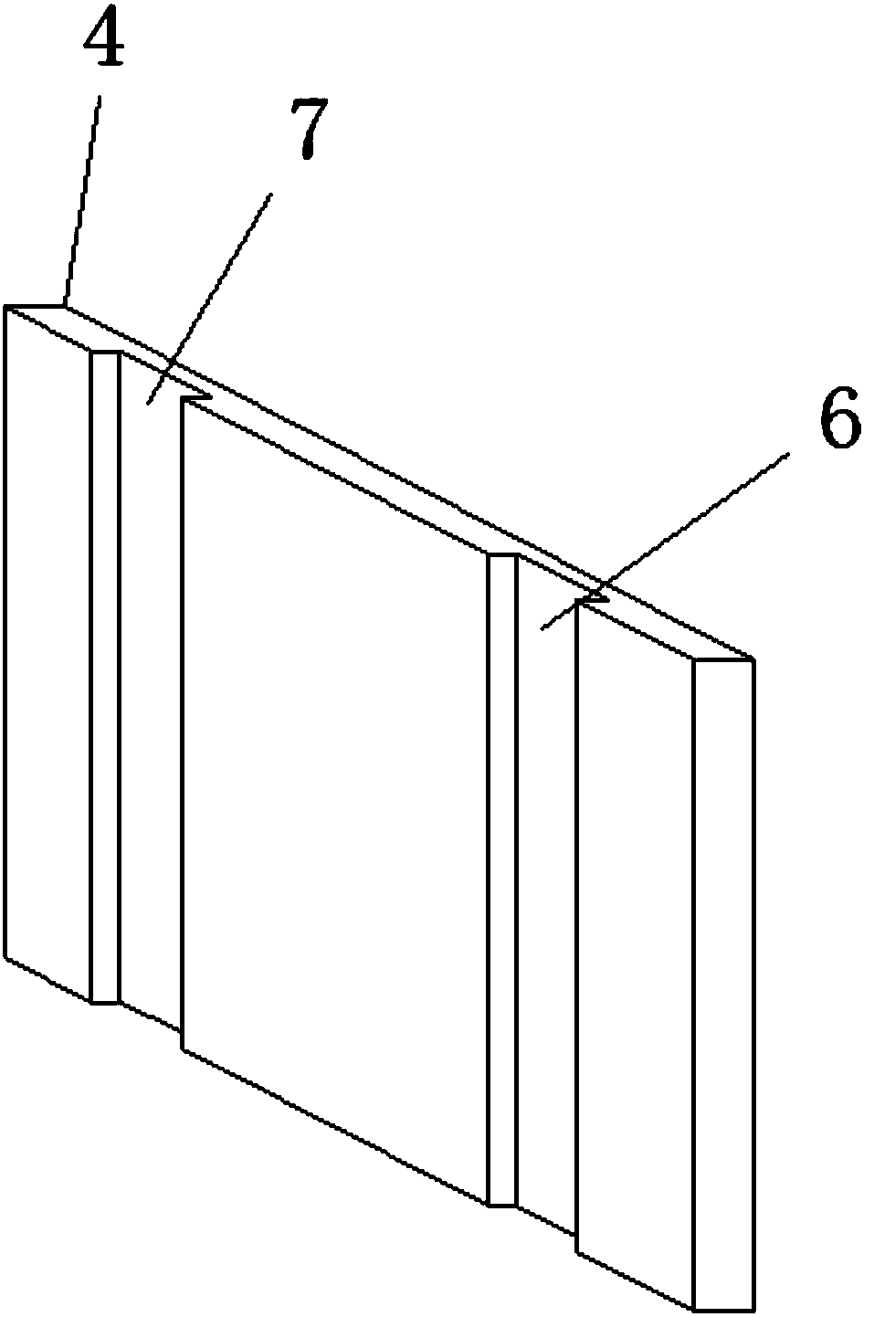 Novel sound absorption panel structure