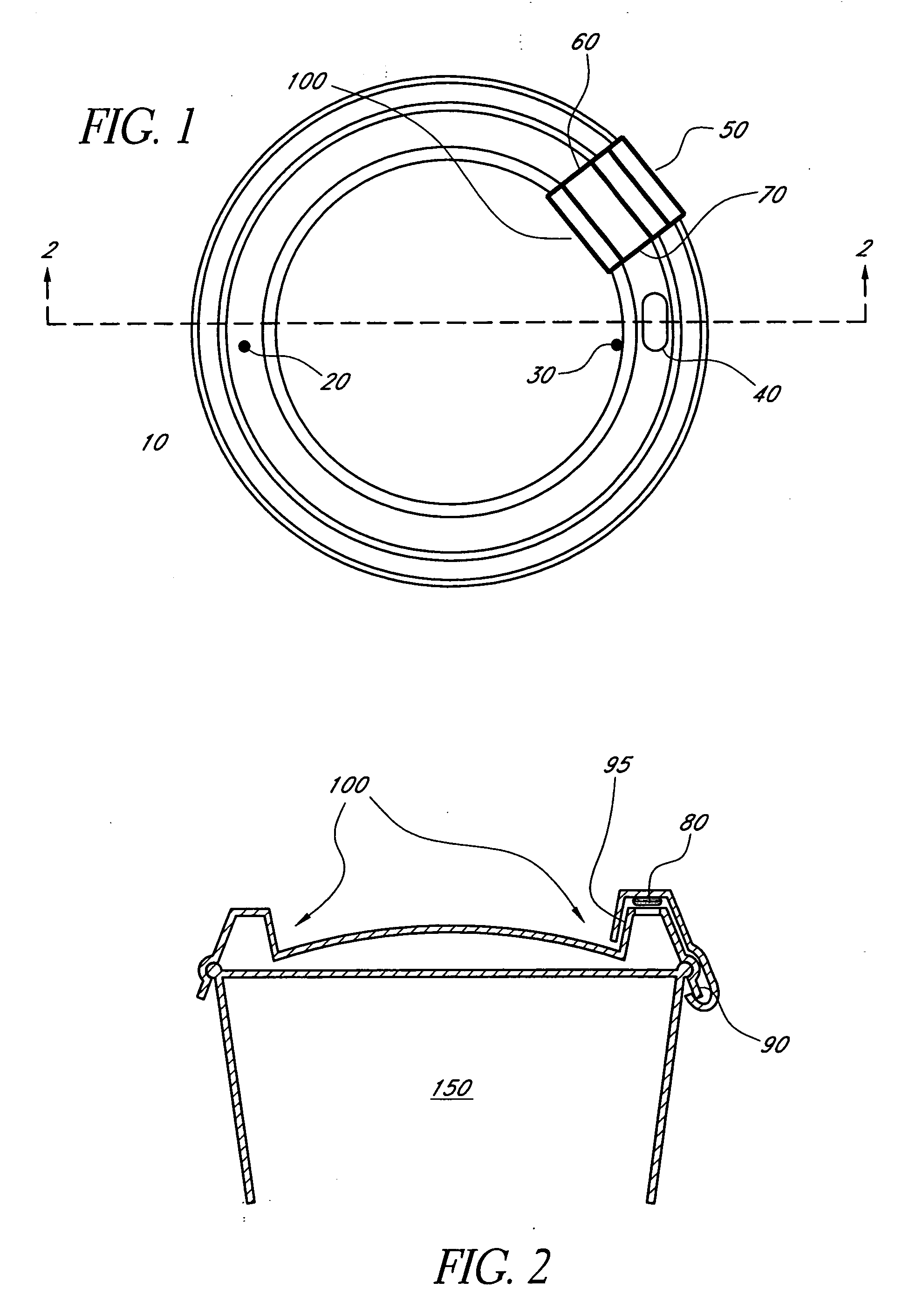 Removable clip for beverage lid