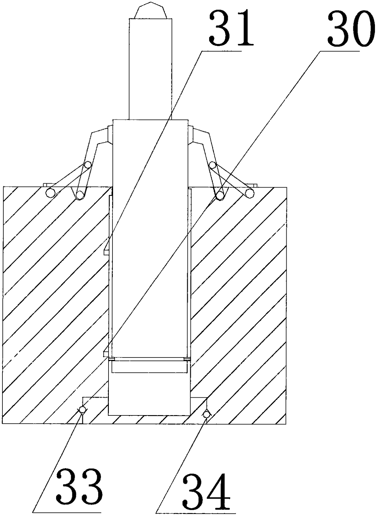 A speed-adjustable hydraulic transmission for a full-hydraulic wind turbine