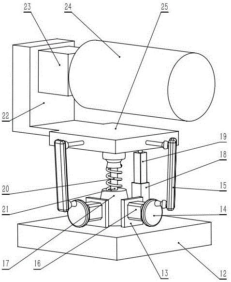 Intelligent power line pole repairing robot