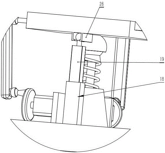 Intelligent power line pole repairing robot