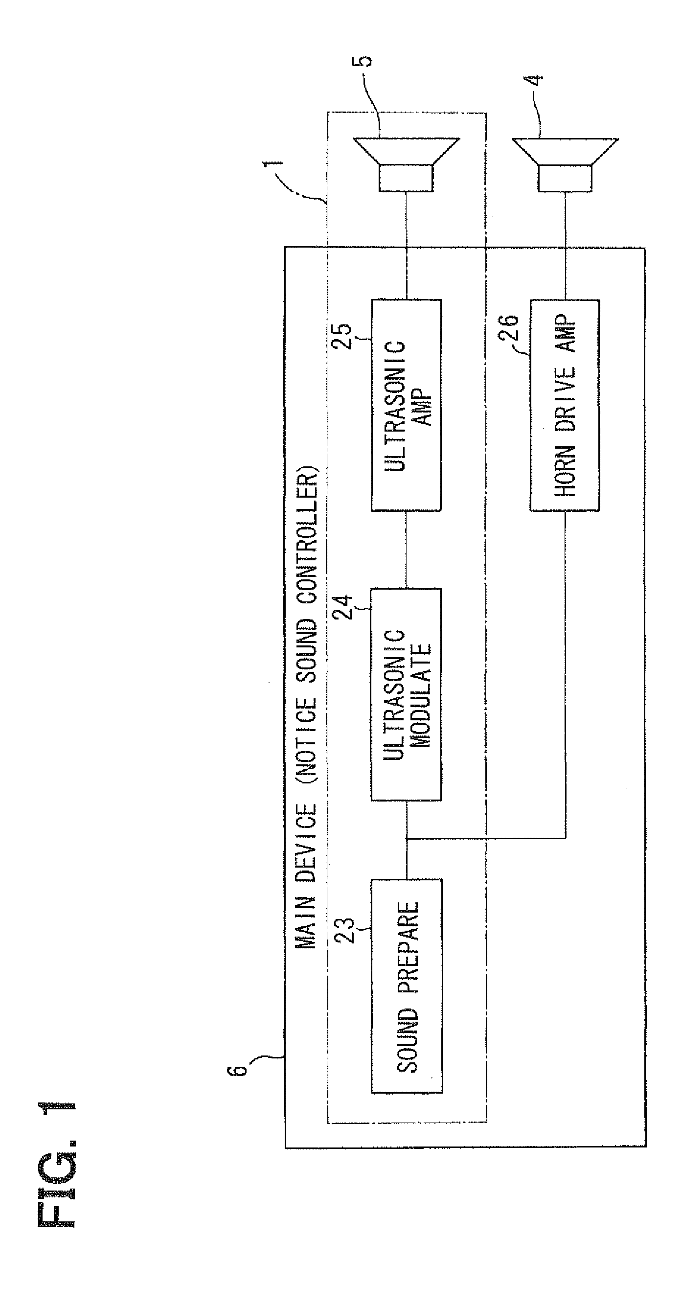 Vehicle presence notification apparatus