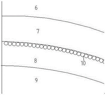 Construction method for mounting front-end capillary tube heat exchanger of subway tunnel heat pump